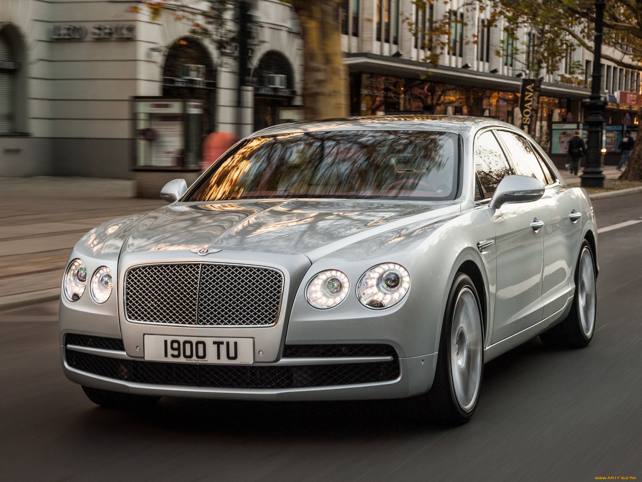 , bentley, flying, spur, 2014, v8